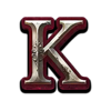 bloody dawn letter k symbol