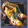 bloody murder shoes symbol
