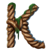 blue beards buried treasure rope k symbol