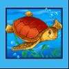 blue dolphin turtle symbol