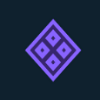 blue samurai purple symbol