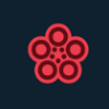 blue samurai red symbol