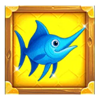 bob marlin goes deep blue fish symbol