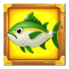 bob marlin goes deep green fish symbol