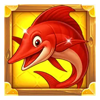 bob marlin goes deep red fish symbol