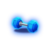 bokator legend blue dumbbell symbol