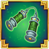 bonsai banzai nunchaku green symbol