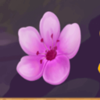 bonsai spins flower pink symbol