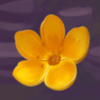 bonsai spins flower yellow symbol