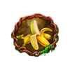 bonus wheel jungle banana symbol