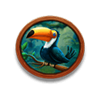 bonus wheel jungle tucano symbol