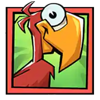 bonzos bananza parrot icon symbol