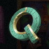 book of armadillo q symbol