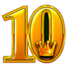 book of dino deluxe ten crown symbol