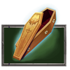 book of dracula coffin symbol