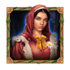 book of fairytale beauties red riding hood symbol