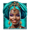 book of waka waka smiling woman symbol