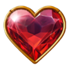 book of xerxes diamond treasures ruby heart symbol