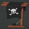 bounty on the high seas pirate flag symbol