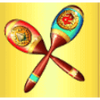 brazilian beauty maracas symbol