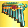 brazilian beauty pan flute symbol