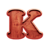 brewhaus spins wood k symbol