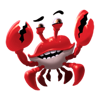 bubbles and pearls crab symbol