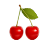 bubbly fruits cherries symbol