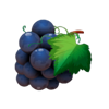 bubbly fruits grapes symbol