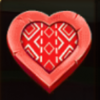 buffalo bounty heart symbol