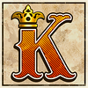 buffalo trail cash mesh link k symbol