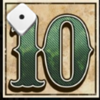 buffalo trail dice 10 symbol