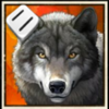buffalo trail dice wolf symbol