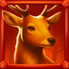 buffalo treasure hold and win reindeer symbol