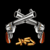 bullets for money guns symbol