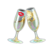 bunny beauty champagne symbol
