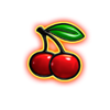 burning coins 100 cherry symbol