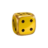 burning coins 20 dice four symbol