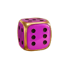 burning coins 20 dice six symbol