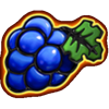burning hell blue grapes symbol