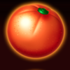 burning joker orange symbol