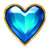 burning love blue symbol