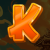 burning phoenix k symbol