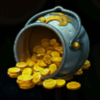 burning slots 40 powerpoints gold symbol