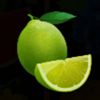 burning slots 40 powerpoints lime symbol