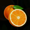 burning slots 40 powerpoints orange symbol
