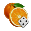 burning slots cash mesh ultra dice orange symbol