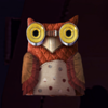 buttoms world owl symbol
