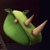 buttoms world rhino symbol
