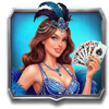 cabaret royale blue dancer symbol